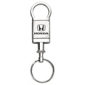 Satin-Chrome Valet Keychain KCV.HON - Officially Licensed for Honda