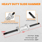 Slide Hammer Dent Puller Kit for Auto Body Repair
