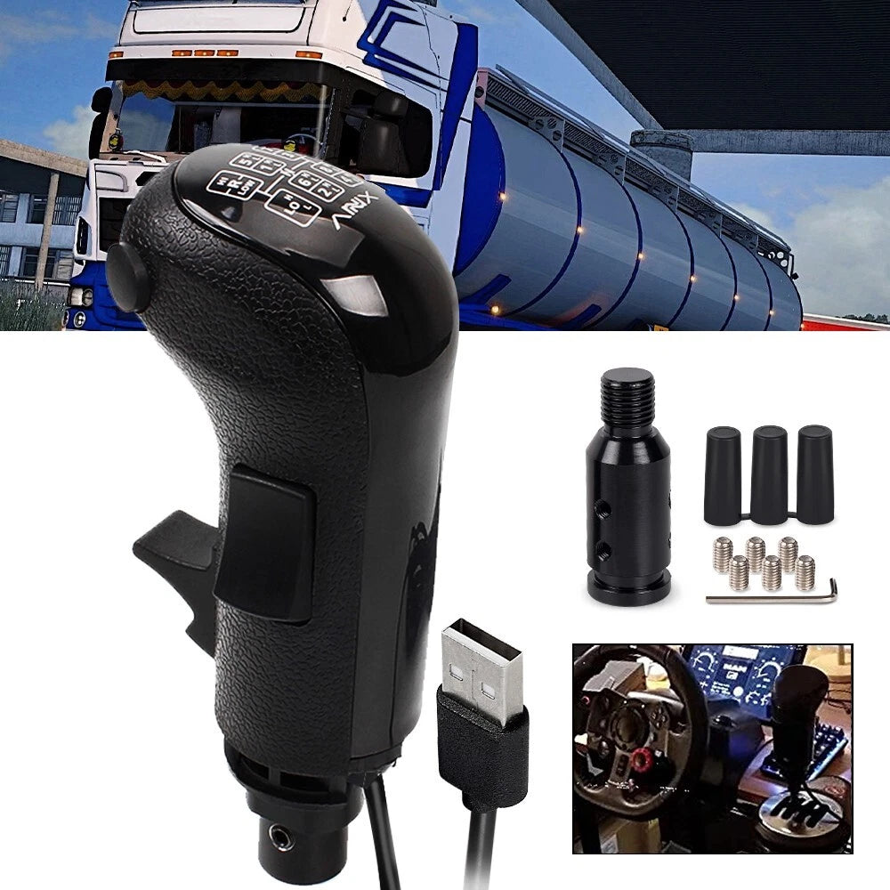 Game Gear Shifter Knob for Logitech G29 G27 G25 Thrustmaster TH8A