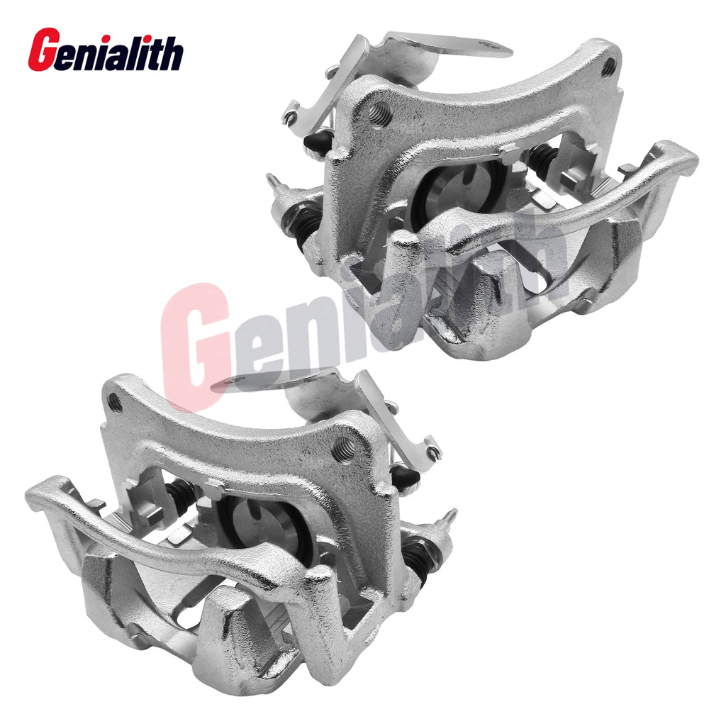 2X Rear Brake Calipers Set with Bracket for Ford Transit-150 250 350 (2015–2019)