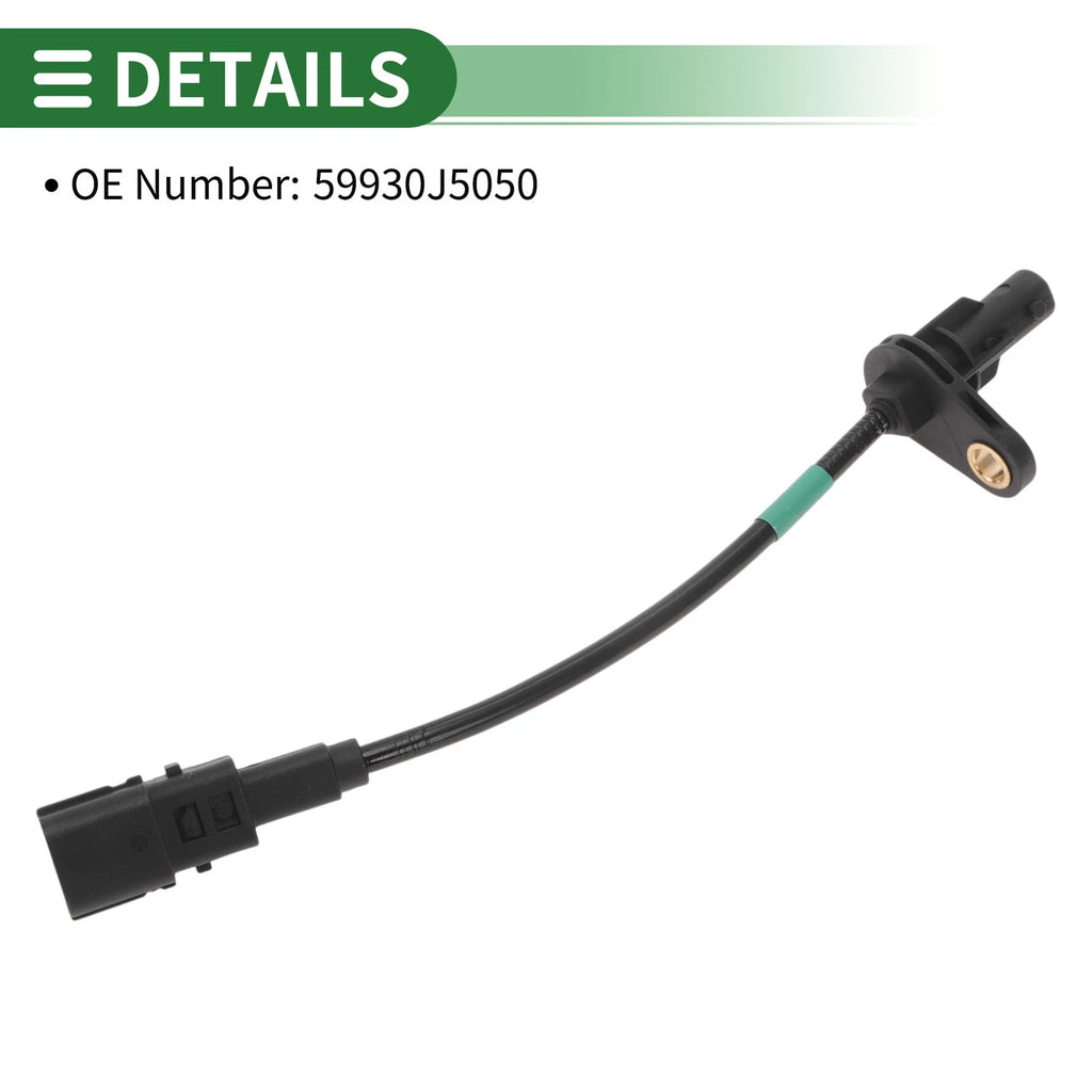 ABS Wheel Speed Sensor No. 59930J5050 for Kia Stinger (2019–2023) Rear Right