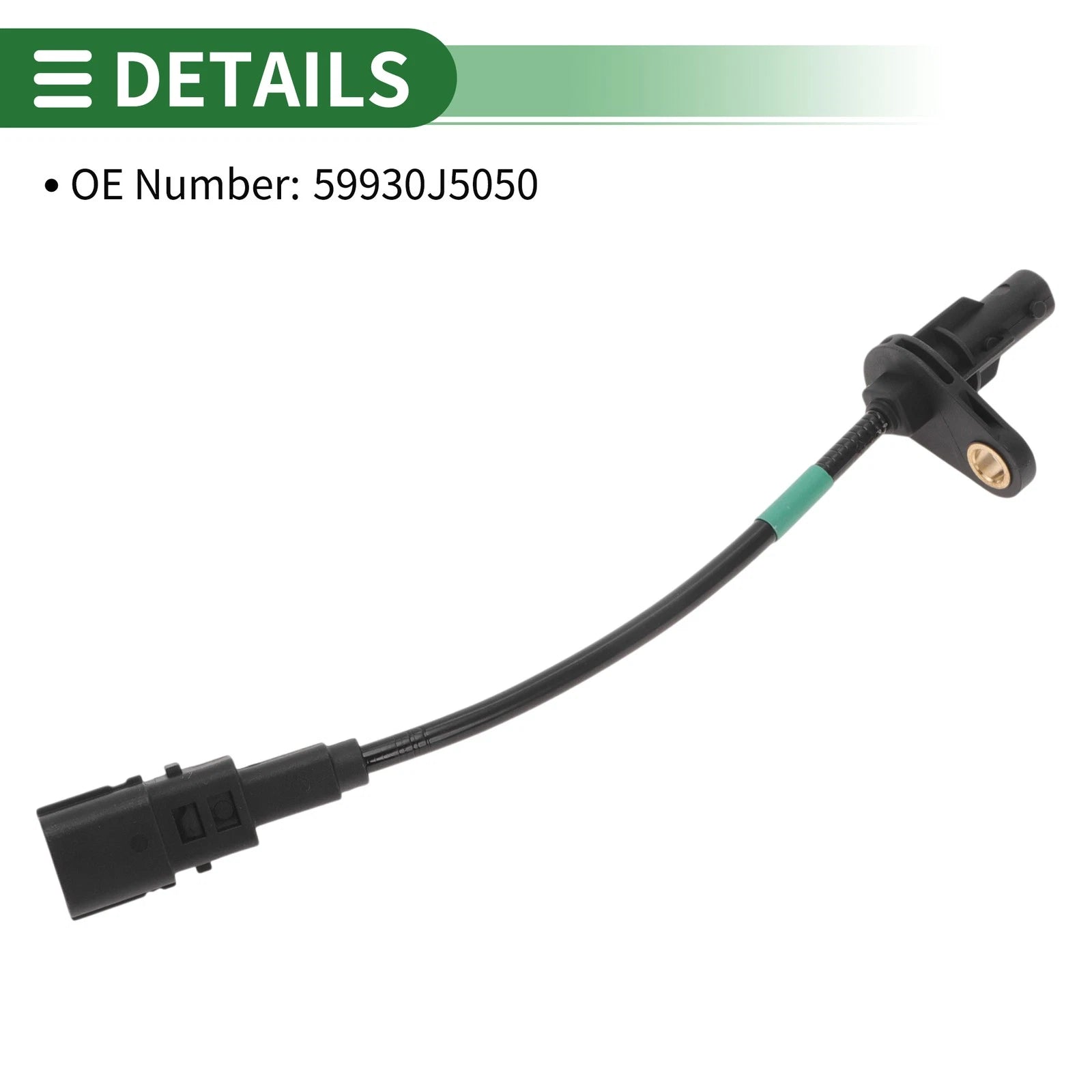 ABS Wheel Speed Sensor No. 59930J5050 for Kia Stinger (2019–2023) Rear Right