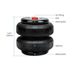 Set of 2 Heavy Duty Air Suspension Springs for Make Model