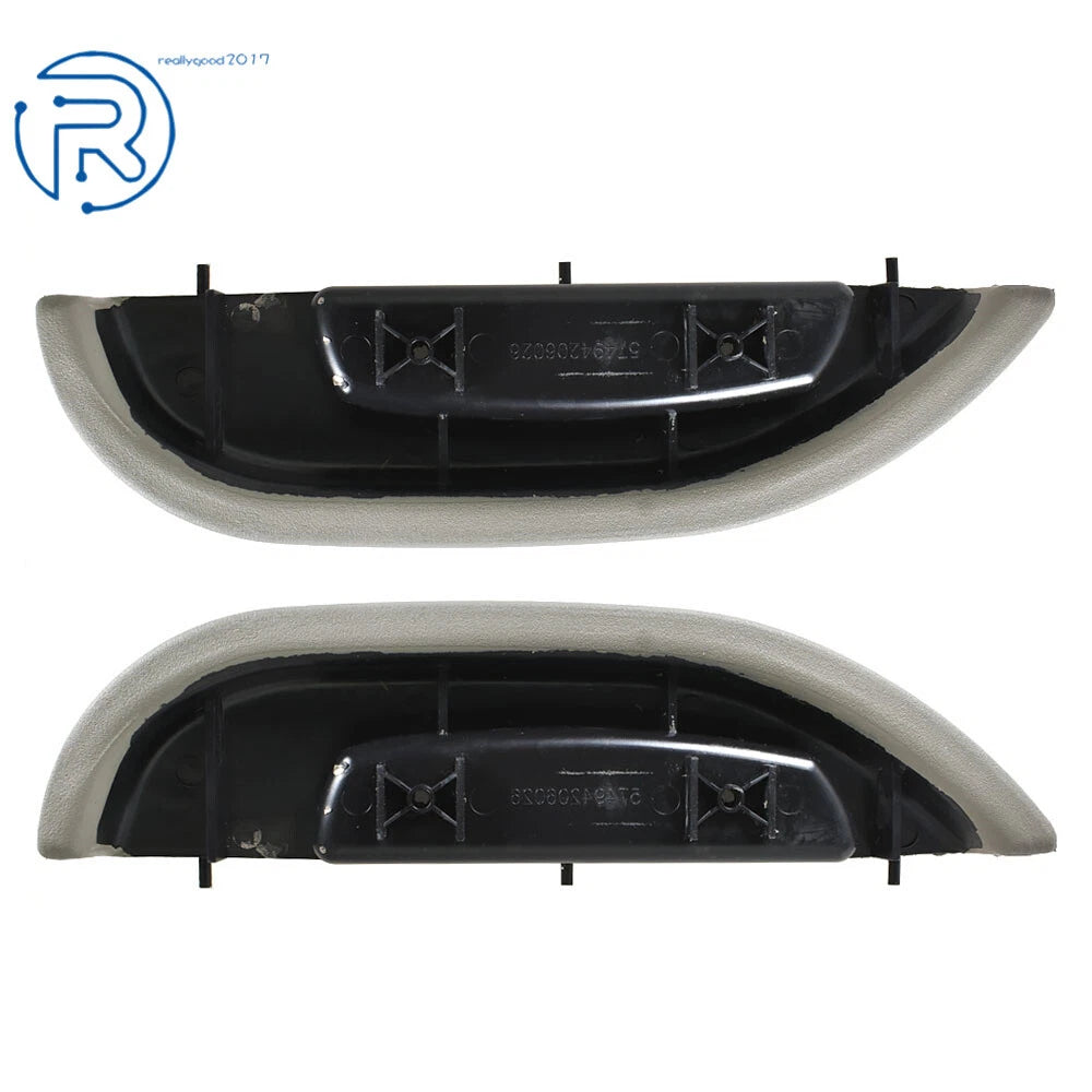 Set of 2 Auto Door Armrests for Chevrolet GMC (1996–2002) Gray