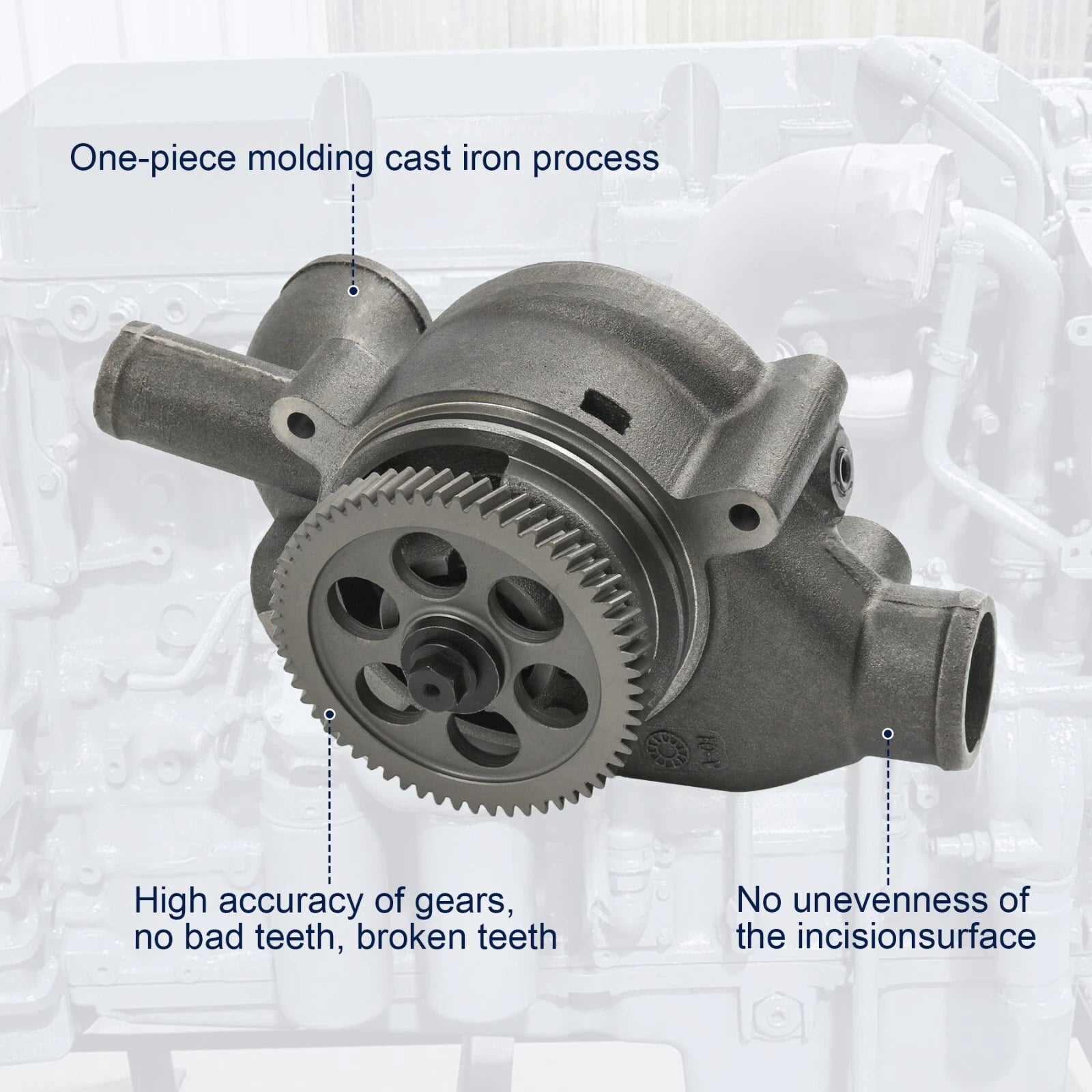 Water Pump for Detroit Diesel 60 Series (1997-2007)