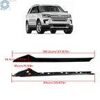 A-Pillar Molding Trim Pair for Ford Explorer (2011–2019) Black