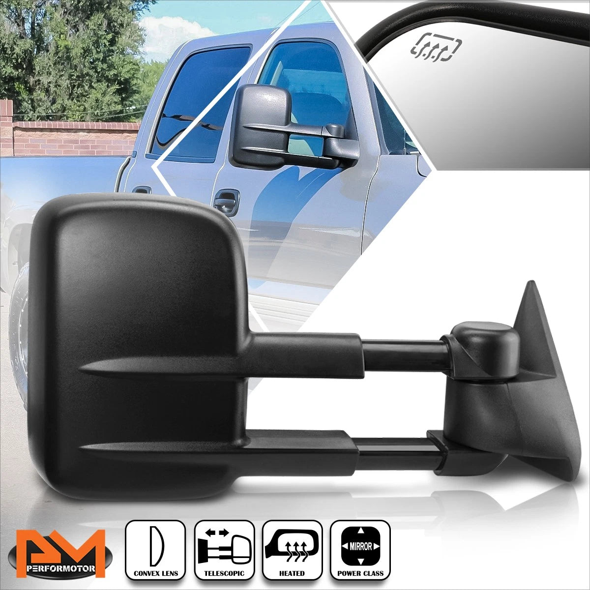 Power Heated Towing Mirror for Chevy Silverado/GMC Sierra (1999–2002)