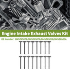 Engine Intake Exhaust Valves Kit for Ford Escape 1.5L 1.6L (2013–2019)