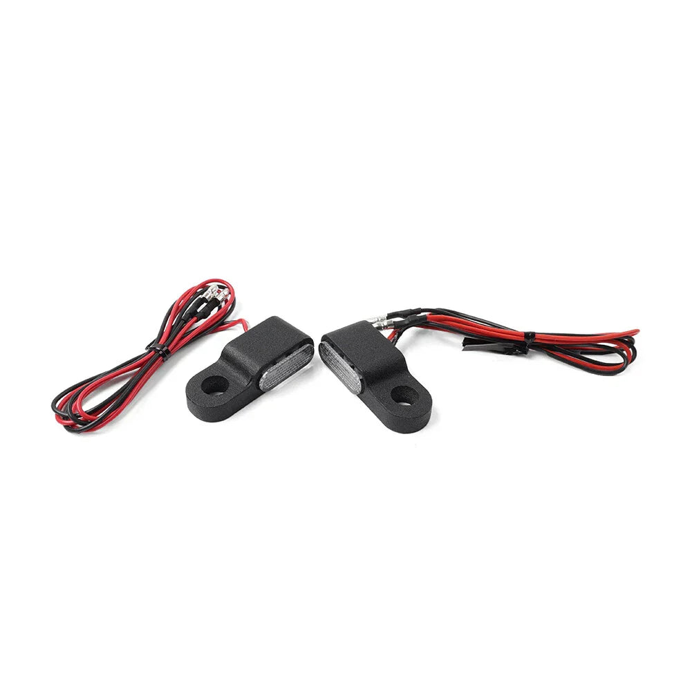 Universal Mini Motor Turn Signal Blinker Lights Amber for Motorcycle