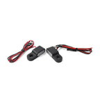 Universal Mini Motor Turn Signal Blinker Lights Amber for Motorcycle