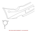 OEM Side Marker Light for BMW (63147046039) (Rear Driver Left)