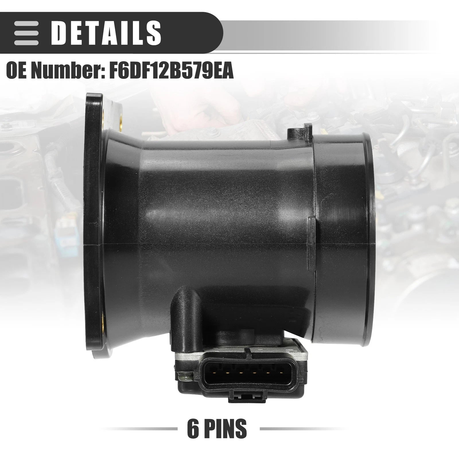 Air Flow Sensor Meter for Ford F-150 (1997–2003) No.F6DF12B579EA
