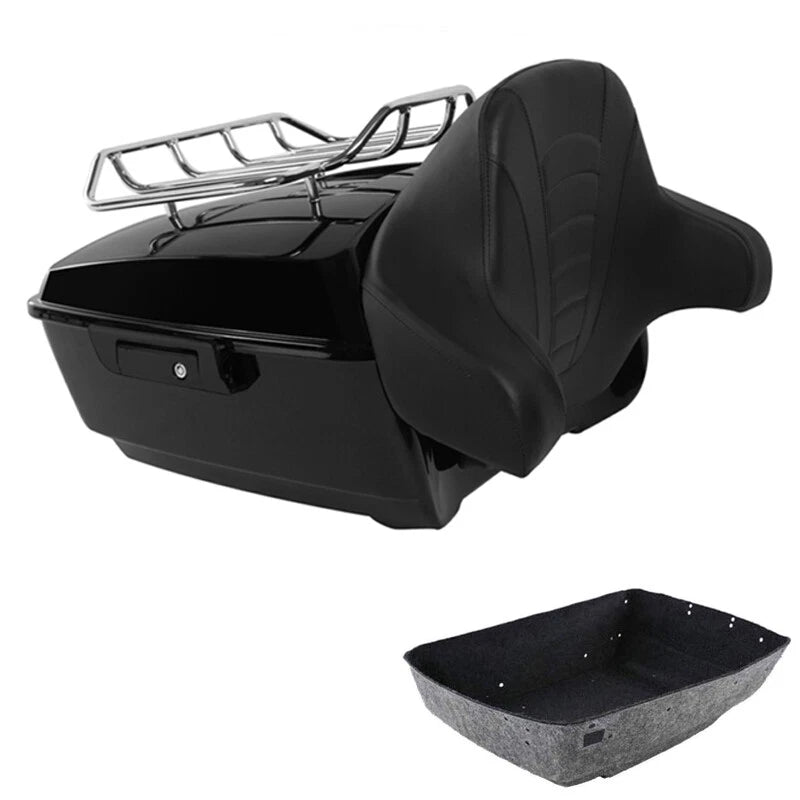 Trunk Backrest Pad for Harley Touring Street Glide (2014–2026)