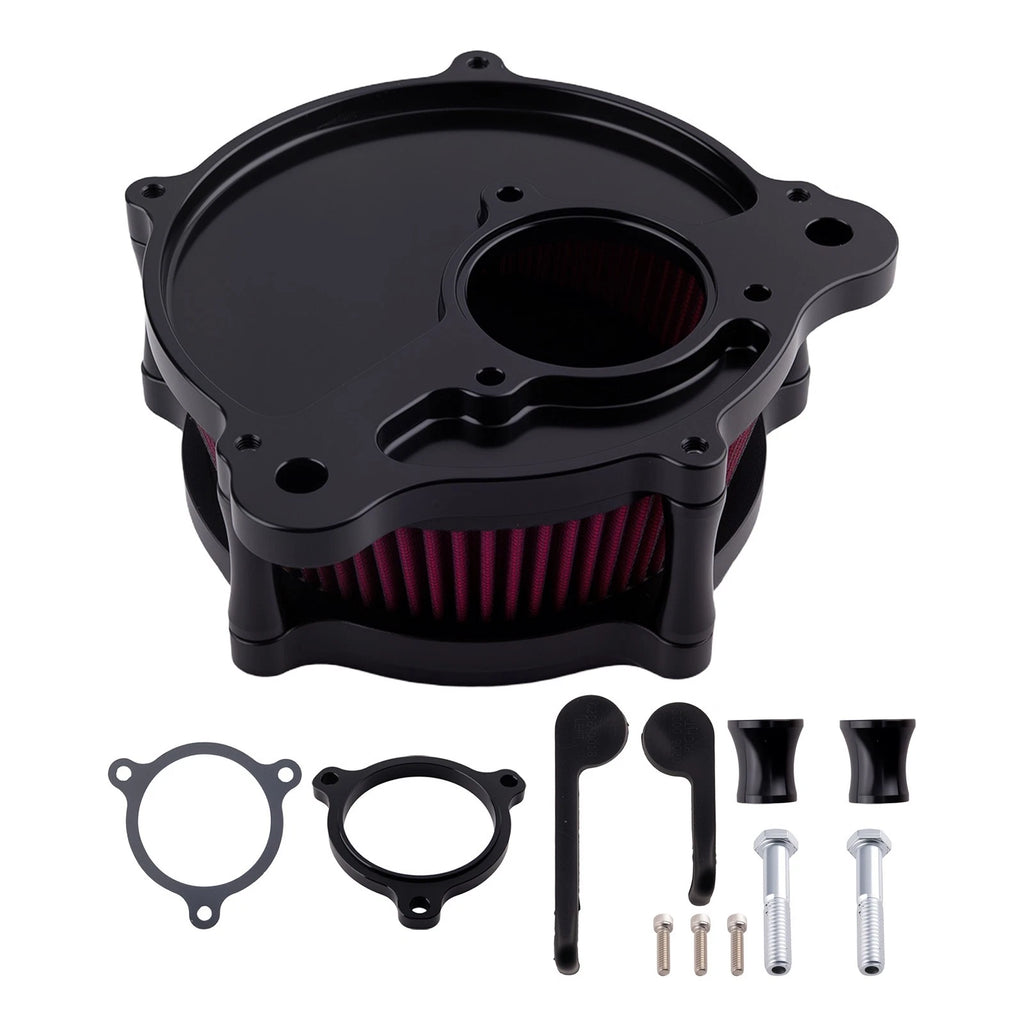 Air Cleaner Intake Filter for Harley Touring Street Glide Road King (2017–2023) Red