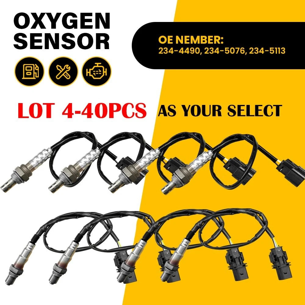 Set of 4 Oxygen Sensors for Ford F-150 3.5L V6 Turbo (2011–2014)