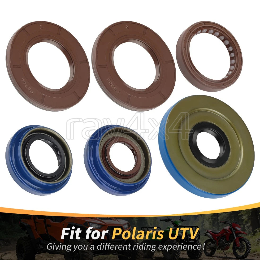 Rear Transmission Seal Kit for Polaris General RZR Ranger ACE 900 1000 (2016–2023)