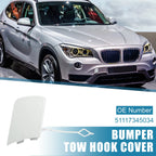 Front Bumper Tow Hook Cover for BMW X1 E84 (2012–2015) 51117345034 White