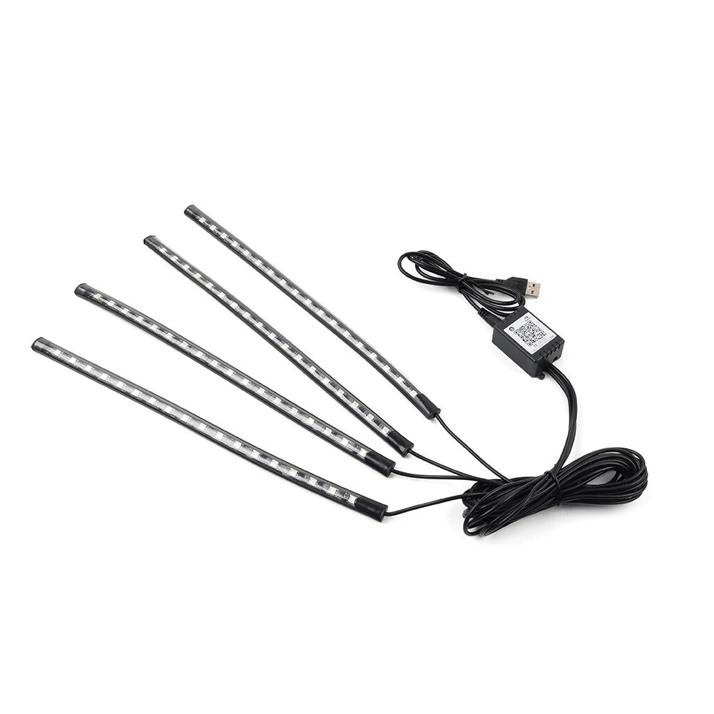 RGB Music Voice Control Floor Atmosphere Light Decorative Foot Lamp