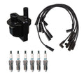 Denso Ignition Coil & Wire Set 6 Iridium TT Spark Plug Kit for Chevy GMC (1996–2002)