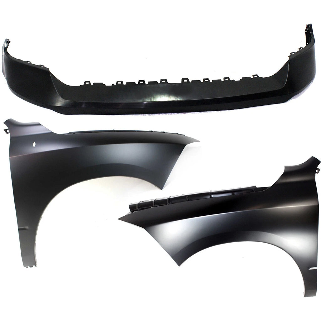 Bumper Cover Kit for Ram 1500 (2-Piece Bumper)