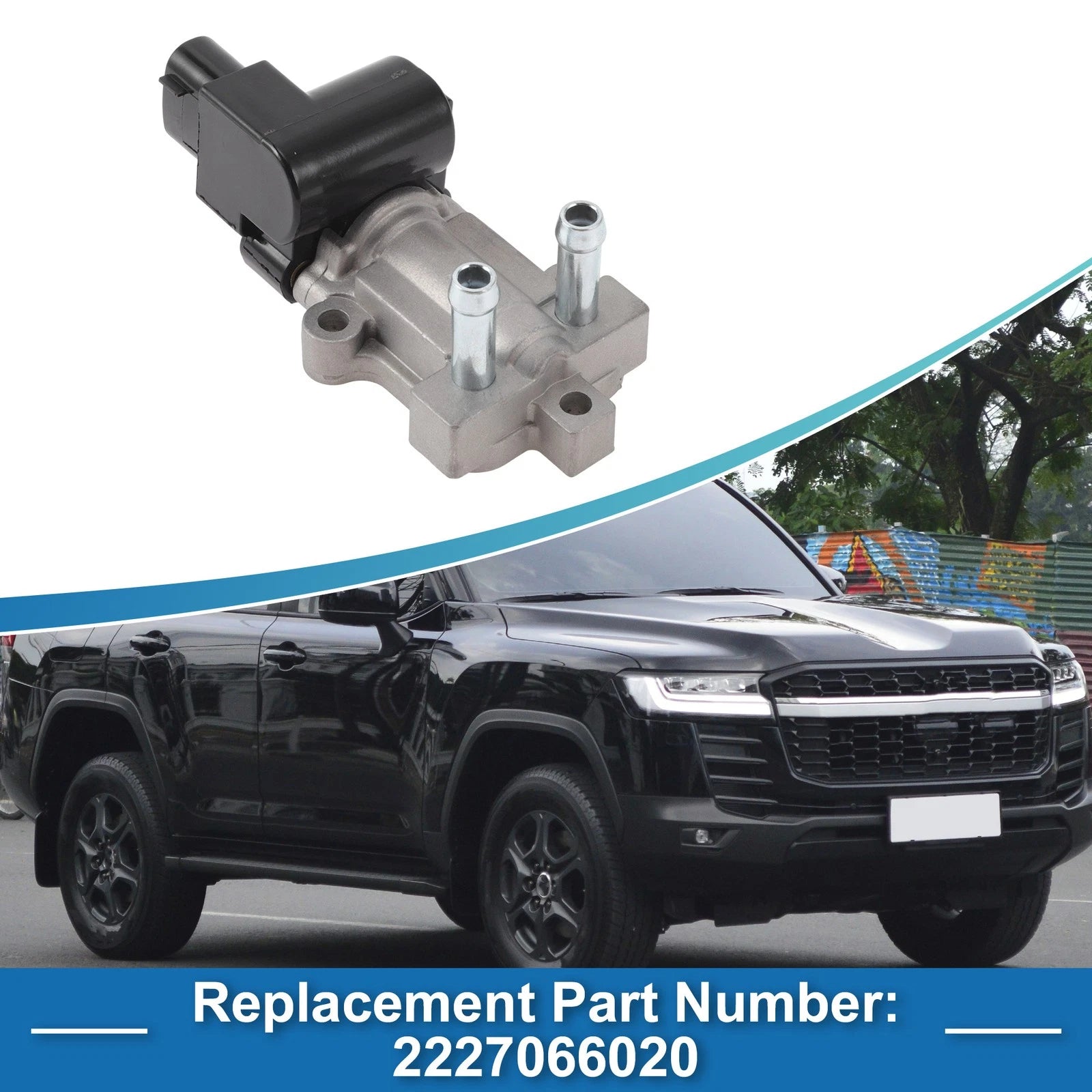 Idle Air Control Valve for Toyota Land Cruiser (1999–2002) No. 22270-66020