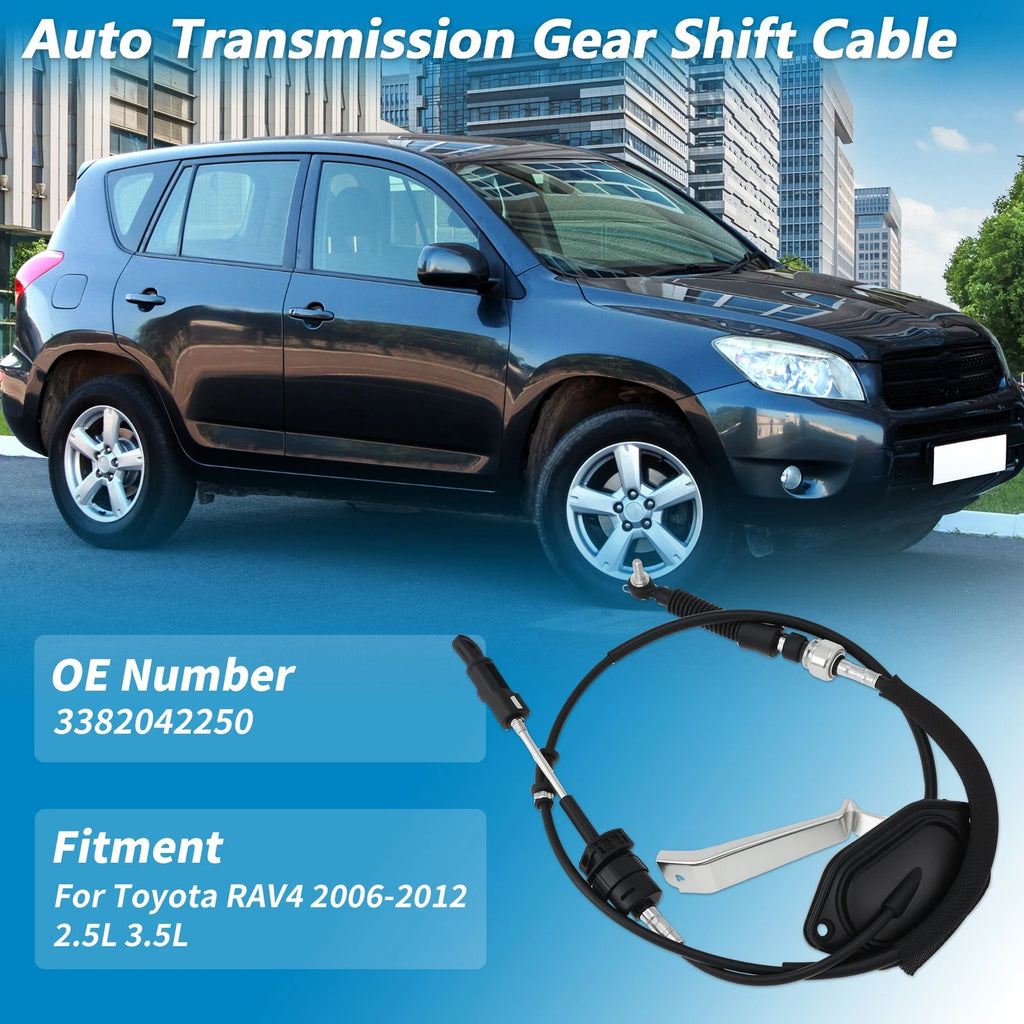 Transmission Cable for Toyota RAV4 2.5L 3.5L (2006–2012) 3382042250