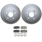 Rear Brake Kit 303mm Rotors & Akebono Pads for Chevy Equinox GMC Terrain (2010–2017)