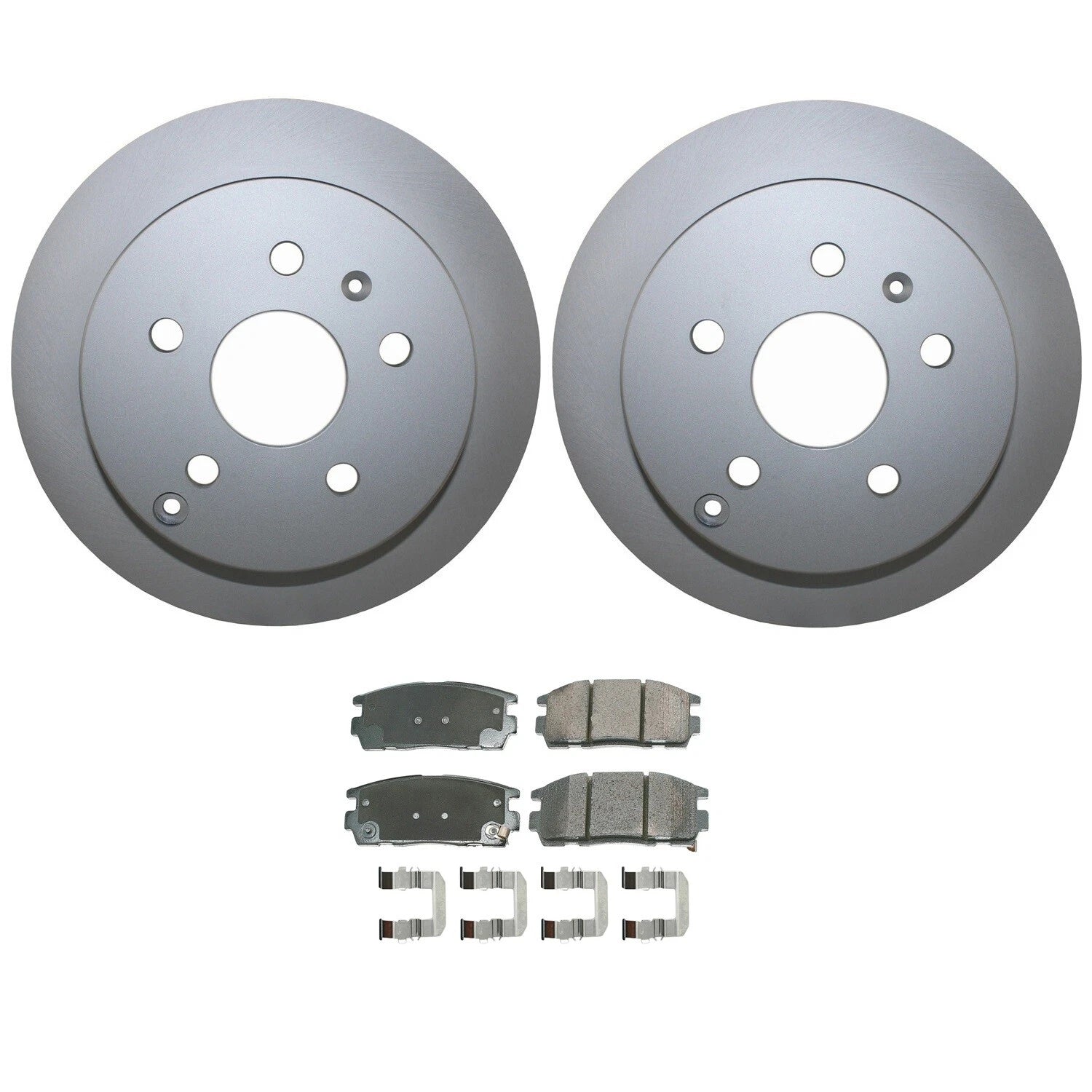 Rear Brake Kit 303mm Rotors & Akebono Pads for Chevy Equinox GMC Terrain (2010–2017)