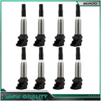 Set of 8 Ignition Coils for Mini Cooper 1.6L (2009–2013) & BMW 650i M5 M6 4.4L (2012–2016)