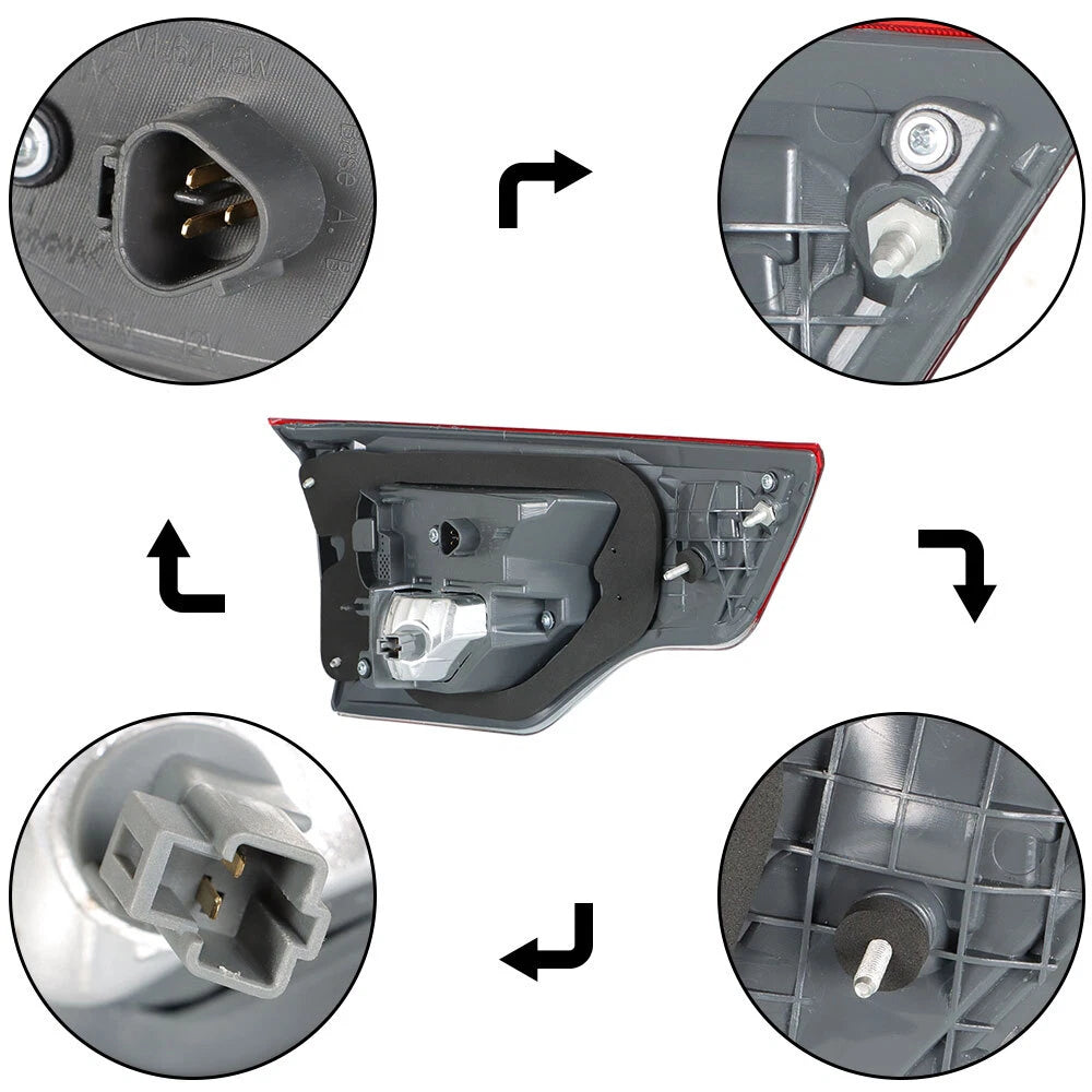 Inner Right Tail Light Brake Lamp for Toyota Highlander (2017–2019)