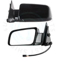 2X Power Side Mirrors for Chevy Tahoe GMC Yukon (1995–1998) Black