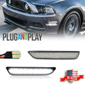 Clear Lens LED Side Marker Lights for Ford Mustang (2010–2014)