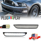 Clear Lens LED Side Marker Lights for Ford Mustang (2010–2014)