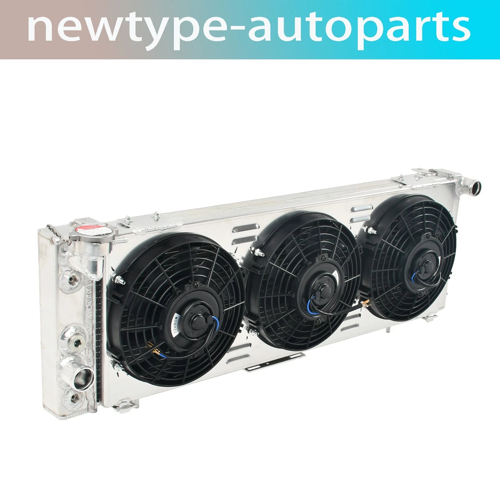 3 Row Radiator Shroud Fan for Jeep Cherokee XJ Comanche (1991–2001)