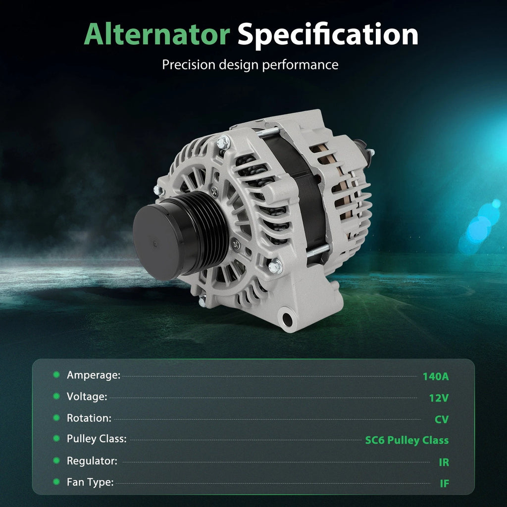 12V 140A Alternator for Chevrolet Caprice (2014–2016)