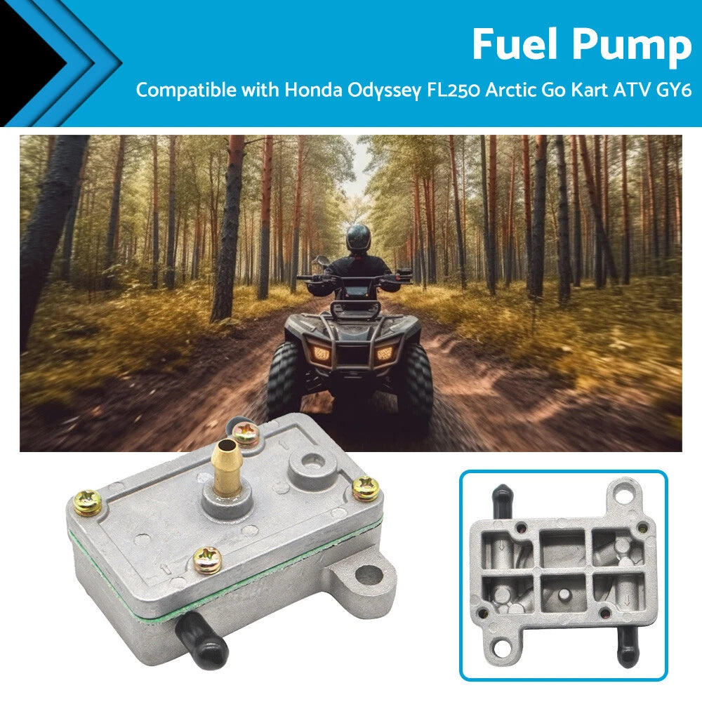 Vacuum Fuel Pump for Honda Odyssey FL250 Arctic ATV GY6 Buggy