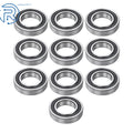 10X R20-2RS Ball Bearing for Various Applications (1-1/4" ID, 2-1/4" OD)