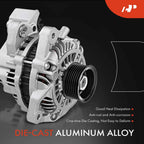 Alternator for Honda Civic (2006–2011) 80 Amp 7 Groove Pulley