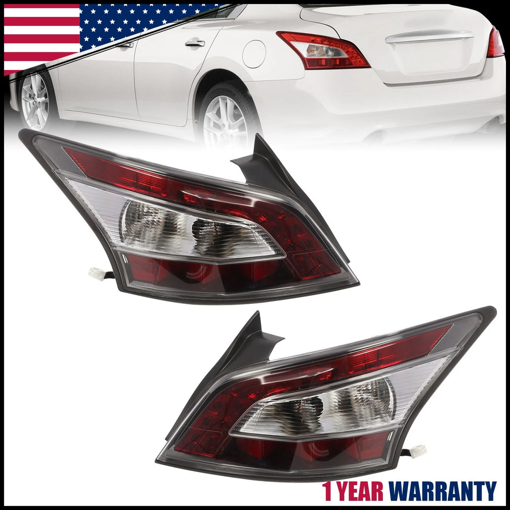 Set of 2 Tail Lights for Nissan Maxima (2012–2014) Halogen Type