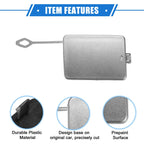 Front Bumper Tow Hook Eye Cap for Mercedes-Benz R350 (2006-2010) Silver Tone
