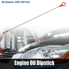 Engine Oil Level Indicator Dipstick for Volkswagen Jetta (2005–2010) No. 03G115611AA