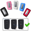 Soft TPU Full Protect Smart Remote Key Fob Cover for Lexus (2019–2024)
