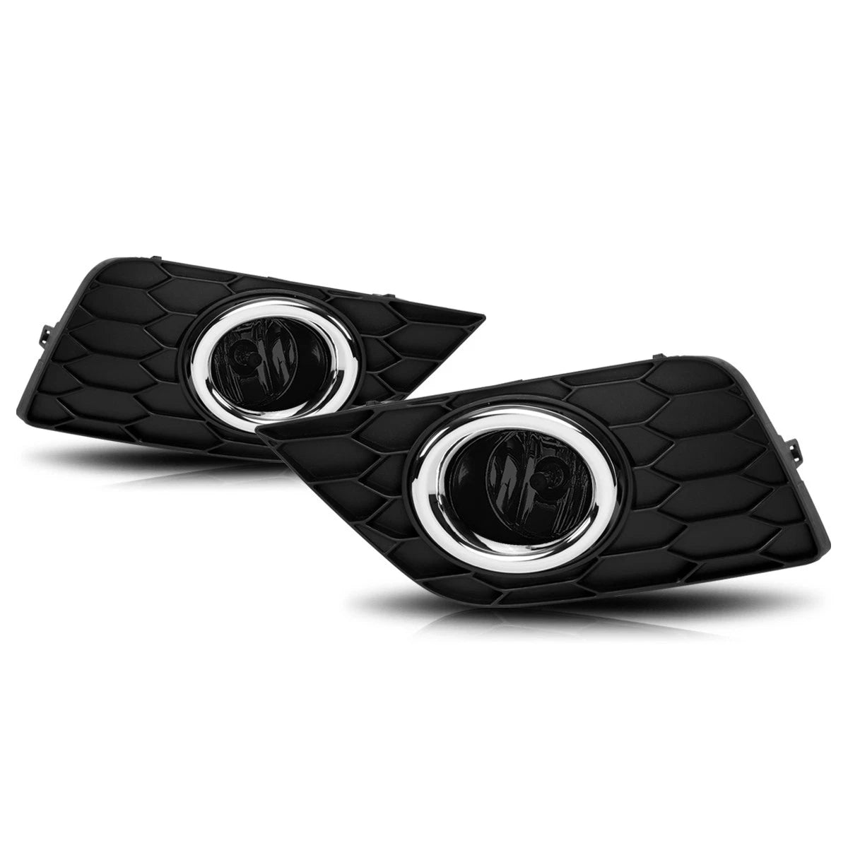 Set of 2 Manual Extendable Black Towing Mirrors for Ford F150 (2004–2014)