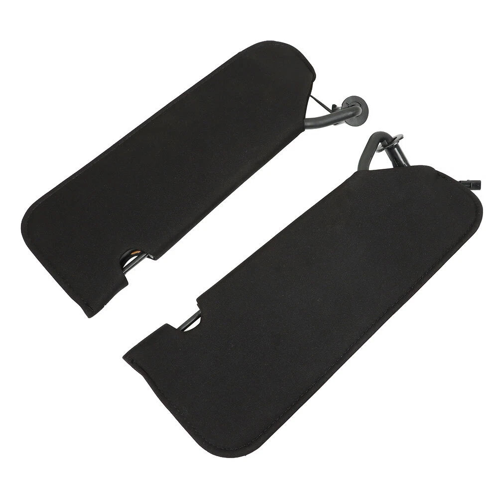 Sun Visor Pair for Corvette C6 (2005-2013) - Black with Vanity Mirror