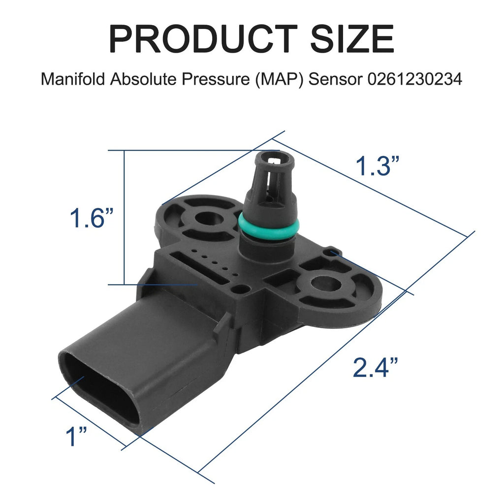Manifold Absolute Pressure Sensor for Porsche Audi Volkswagen