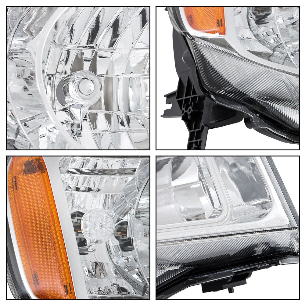 Headlight Assembly for Honda Pilot (2009–2011) Halogen Passenger Side