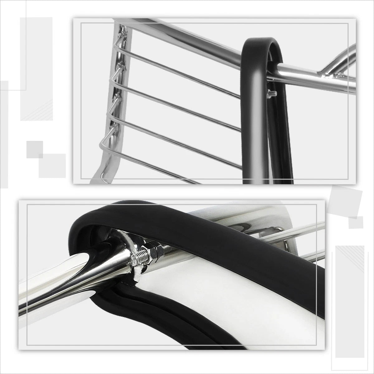 Stainless Steel Bumper Grille Guard for Ford F150/Expedition (1999–2003) Chrome