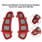Radiator Guard Protector for Vespa GTS 250 300 (2008–2023) Red