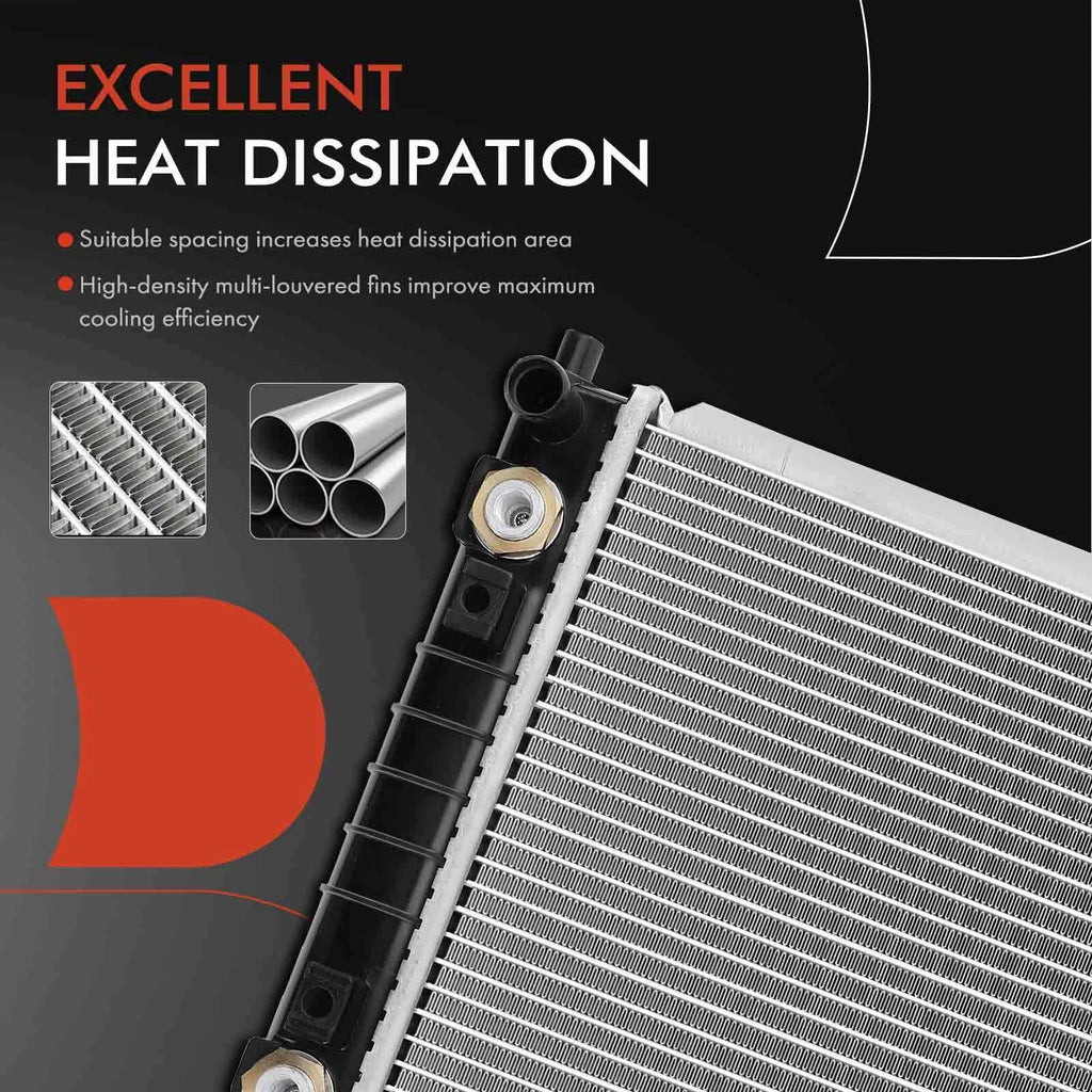 Radiator with Transmission Oil Cooler for Ford Probe (1993–1997)