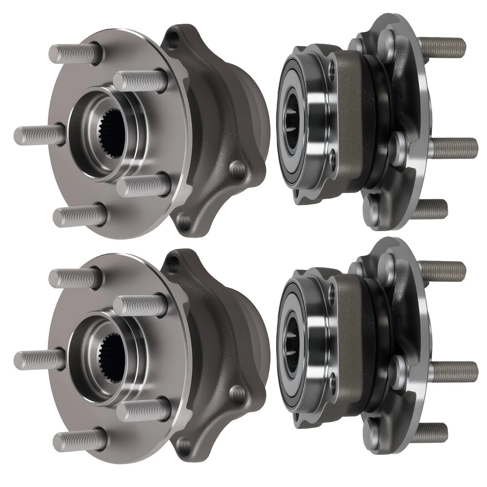 Wheel Hub Bearing Assembly Set for Subaru Legacy Outback (2010–2014)